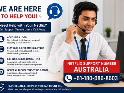 Helpdesk Australia – Reliable Solutions Through Netflix Support Number Australia +61-180-086-8603