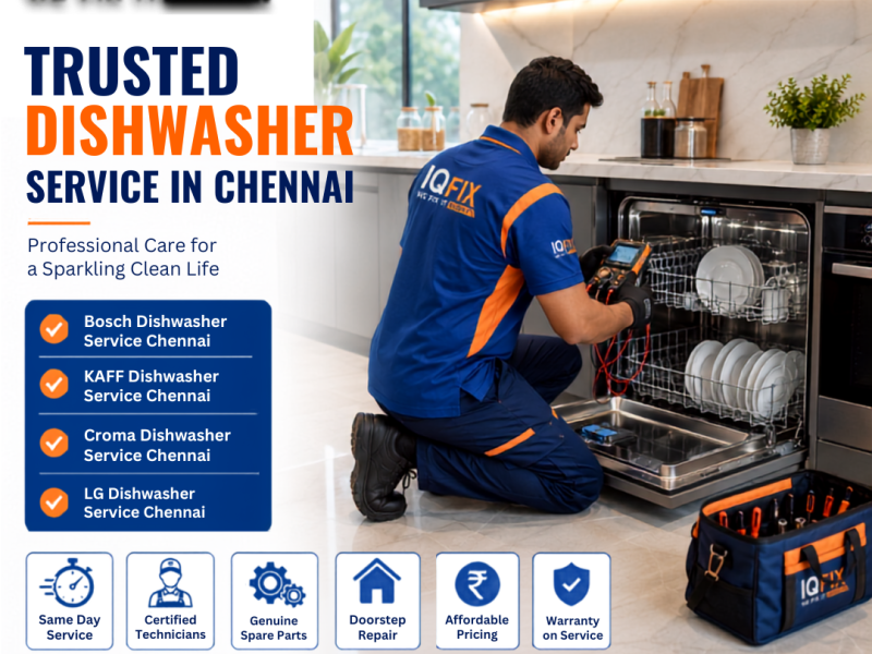 Dishwasher Service Chennai – Expert Repairs for All Leading Brands