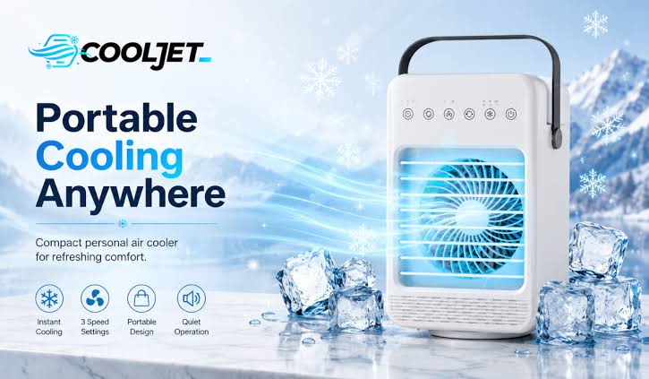 CoolJet Portable AC: Your Personal Cooling Solution