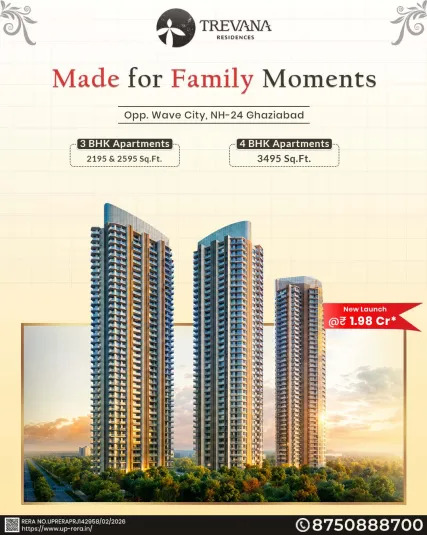 Karyan Trevana Residences NH-24 Ghaziabad | Premium 3 & 4 BHK Luxury Homes