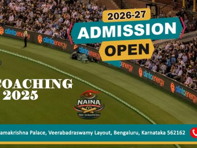 cricket academy in tavarekere www.nainacricketacademy.in