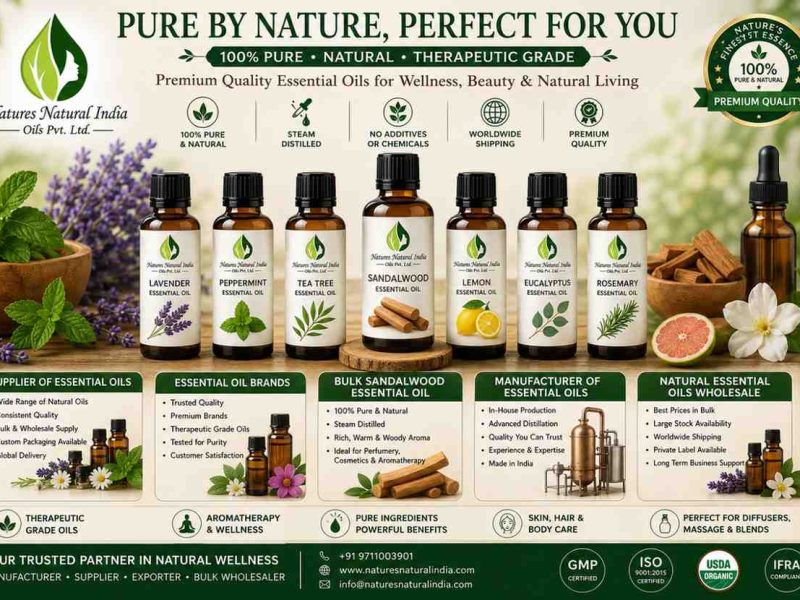 Manufacturer of Essential Oils | Essential Oil Brands | Bulk Sandalwood Essential Oil | Natural Essential Oils Wholesale