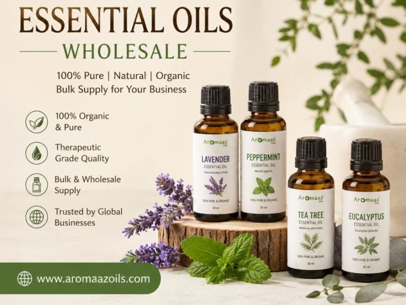 Premium Organic Essential Oils Wholesale in India
