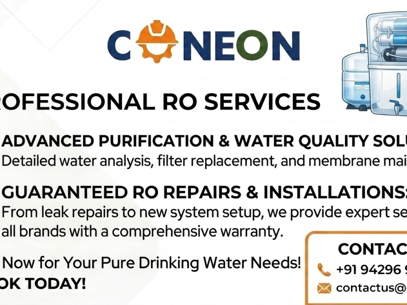 Emergency RO Repair Service in 30 Minutes | Coneon Noida