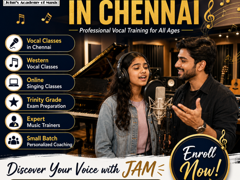Top-Rated Singing Classes in Chennai with Professional Voice Training