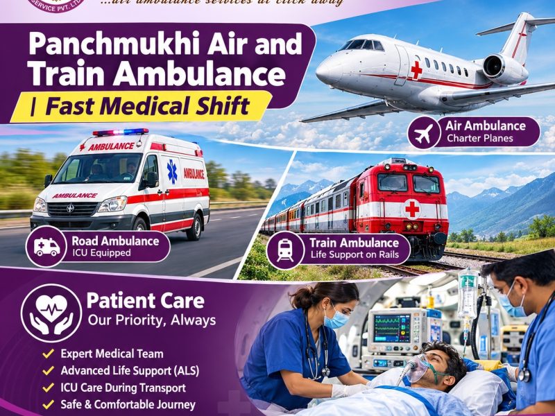 Panchmukhi Air Ambulance Services in Bangalore- Reliable Air Ambulance Transfer with ICU