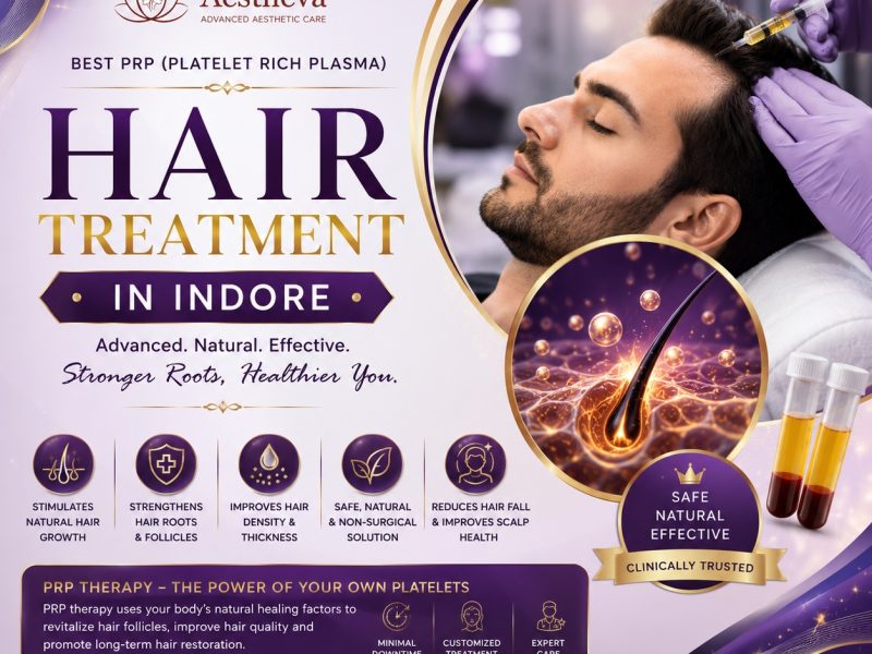Best PRP (Platelet Rich Plasma) Hair Treatment in Indore