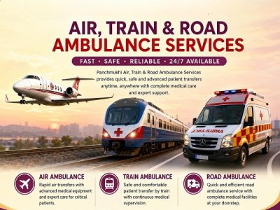 Rescue Missions Are Organized within the Shortest Time at Air Ambulance in Raipur