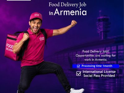 FOOD DELIVERY JOB IN ARMENIA