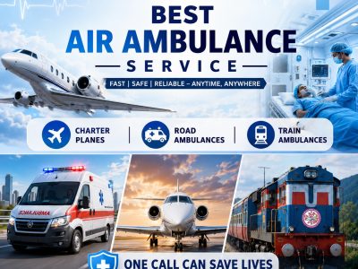 Trust the authenticity of evacuation missions arranged by Panchmukhi Air Ambulance in Patna