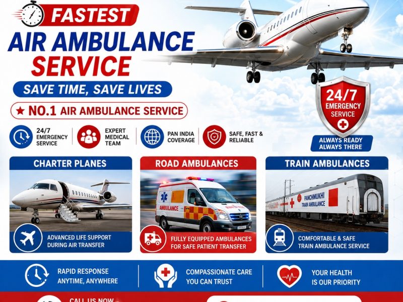 Hire Panchmukhi Air Ambulance in Mumbai for its Patient-Focused Service