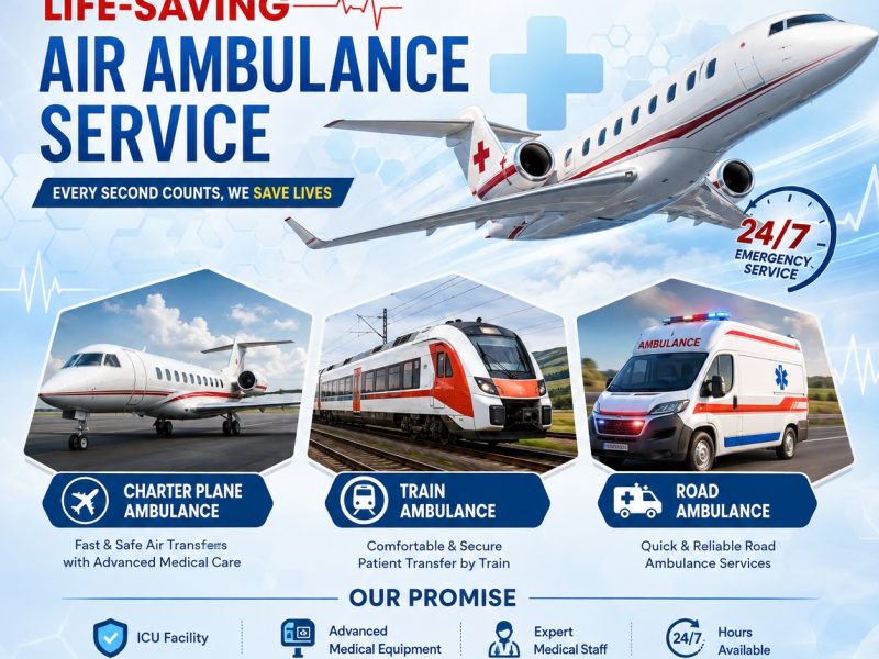 Panchmukhi Hi Tech Air Ambulance in Mumbai- Continuous Medical Support During Transit