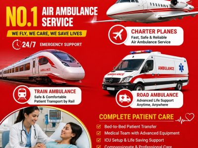 Panchmukhi Hi tech Air Ambulance in Delhi - Hire for Time-Sensitive Journeys