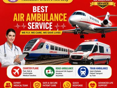 Panchmukhi Air Ambulance in Kolkata - Prioritize Hygiene and Safety