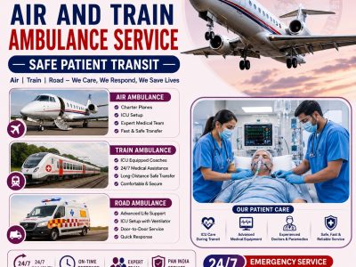 Choose Panchmukhi Air and Train Ambulance Service in Ranchi | Latest Medical Setup
