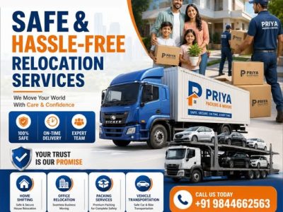 Packers Movers in Bangalore- Priya Packers Movers