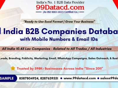 Get 10 Lac+ All India Companies List- Verified and Ready to Use