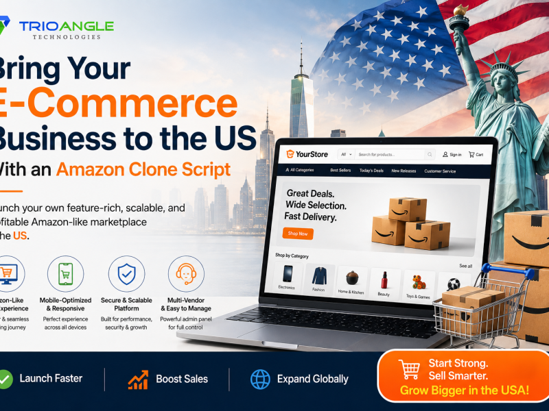 Bring Your E-Commerce Business to the US With an Amazon Clone Script