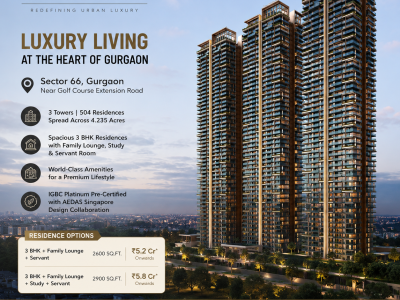 BPTP Downtown 66 Gurgaon – Premium 3 & 3.5 BHK Apartments in Sector 66