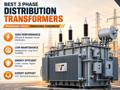 Best 3 Phase Distribution Transformers for Industrial Use