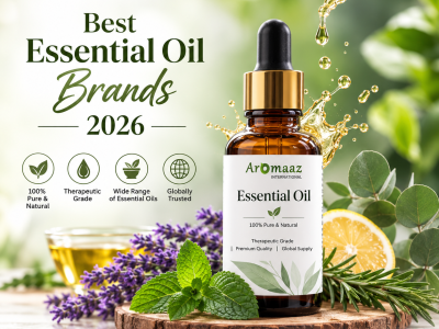 Best Essential Oil Brands 2026 – Aromaaz International for Quality B2B Supply