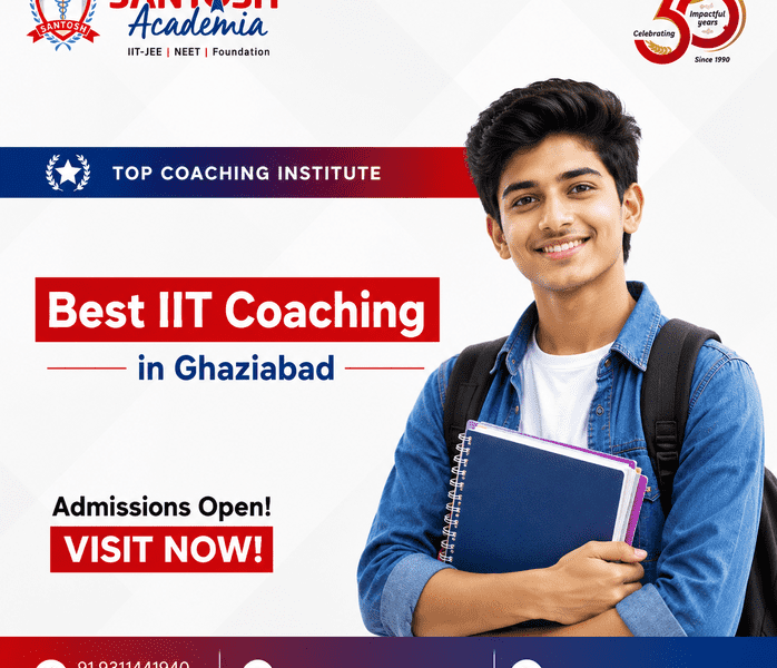 Why Choose Santosh Academia as the Best IIT Coaching in Ghaziabad?