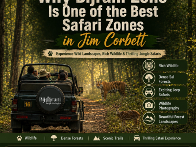 Bijrani Zone Stay Jim Corbett | Jungle Cottages