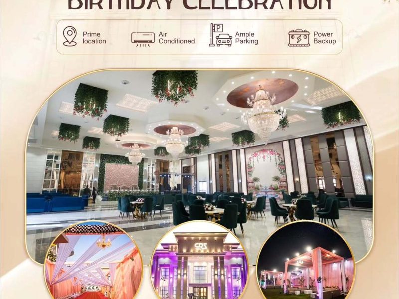 Birthday Party Hall in Meerut