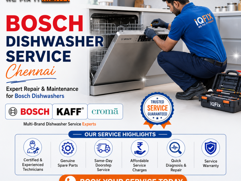 Expert Dishwasher Service in Chennai – IQFix