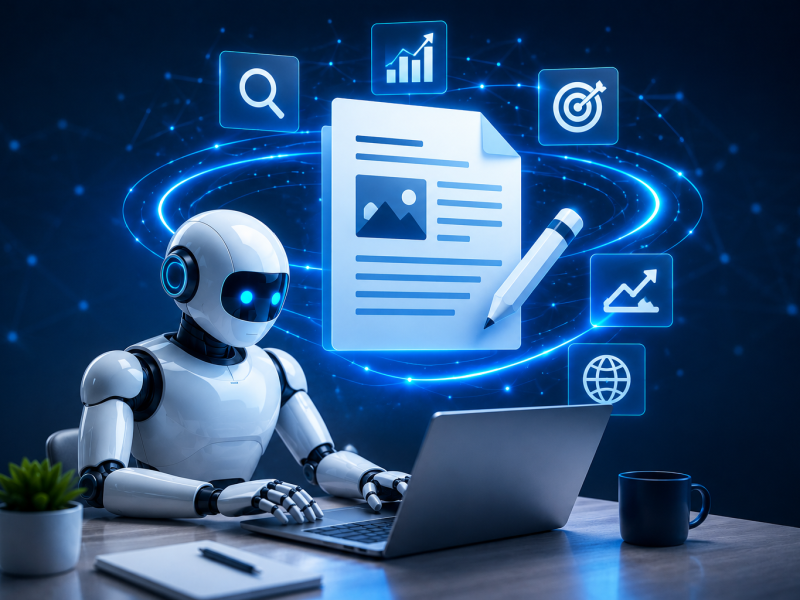 AI Article Writer & Automated Content Creation Tool for Blogs