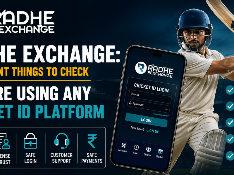 Radhe Exchange: A Simple Guide to Checking Cricket ID Platforms Before Use