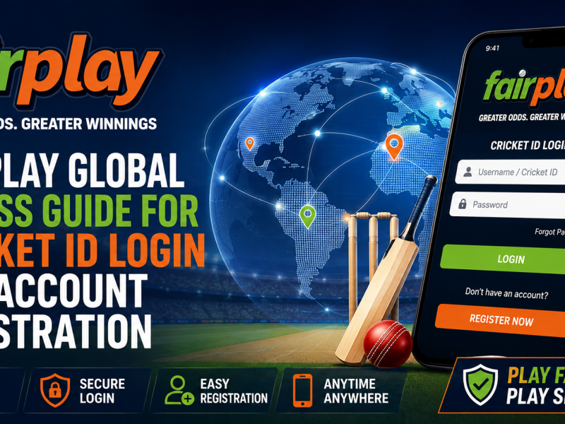 Fairplay Global Login Guide for Cricket ID Registration and Online Access