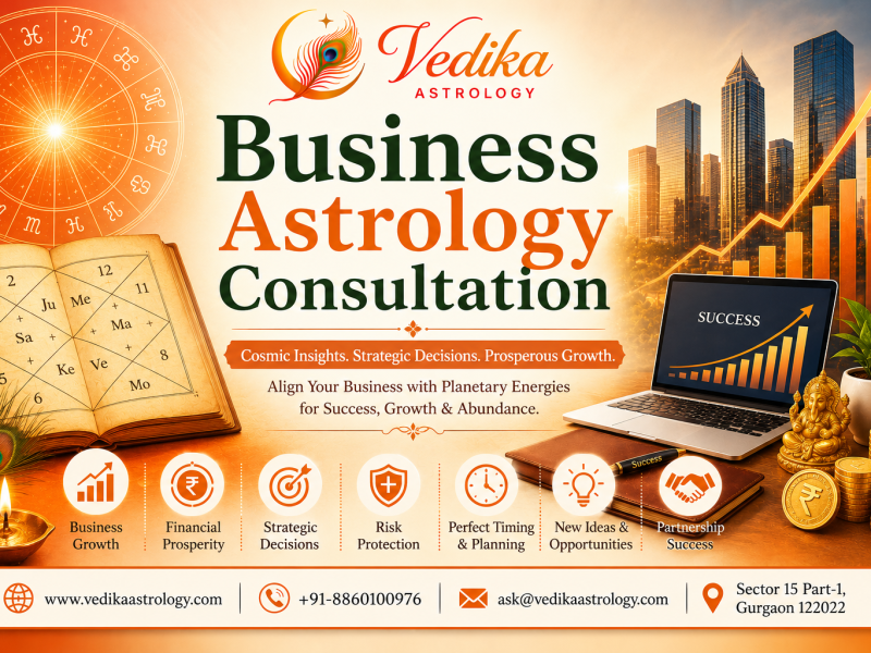 Business Astrology Consultation for Growth & Better Decisions