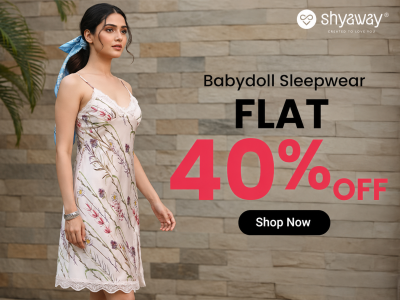 Shop Babydoll Dress Online | Flat 40% OFF | Shyaway