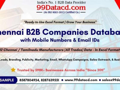 List of 37000+ Companies in Chennai with Phone Numbers