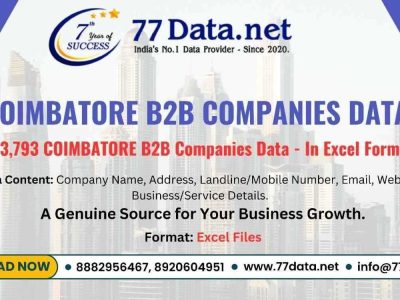 Verified List of 13000+ Companies in Coimbatore with Free Sample