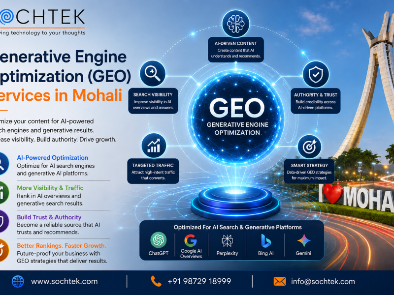 Generative Engine Optimization (GEO) Services in Mohali