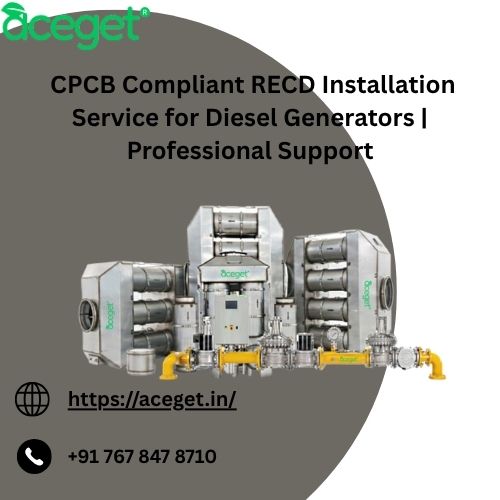 CPCB Compliant RECD Installation Service for Diesel Generators | Professional Support