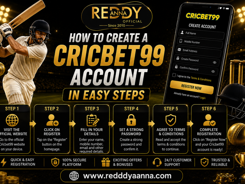 How to Create a Cricbet99 Account in Easy Steps