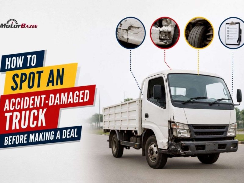 How to Spot an Accident-Damaged Truck Before Making a Deal