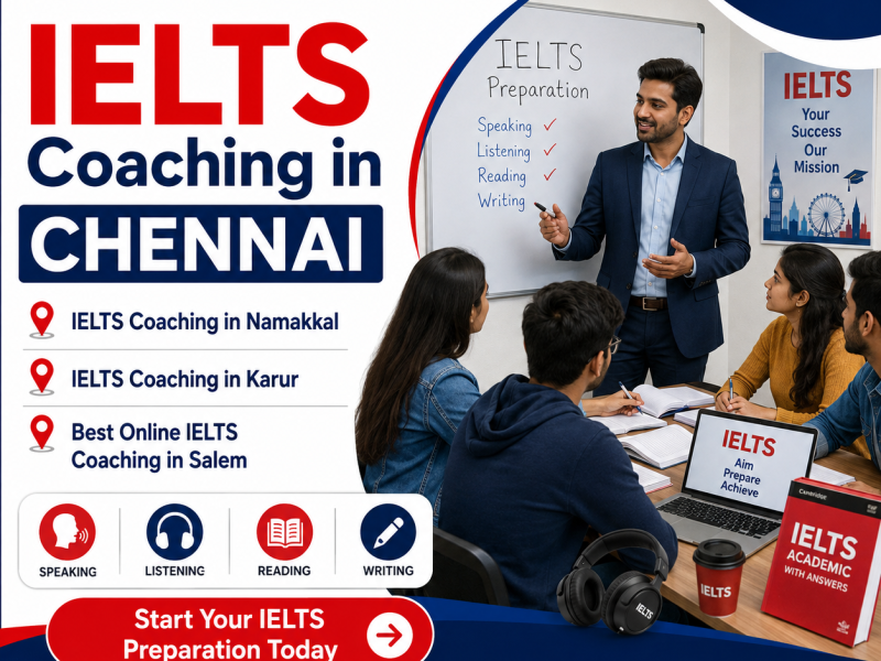 Join IELTS Coaching in Chennai for Focused Exam Preparation