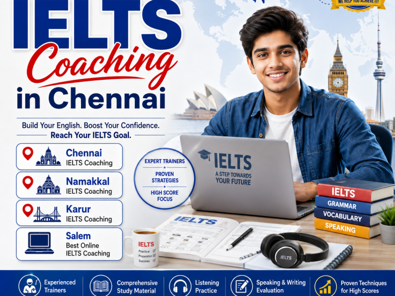 IELTS Coaching in Chennai – Professional IELTS Training