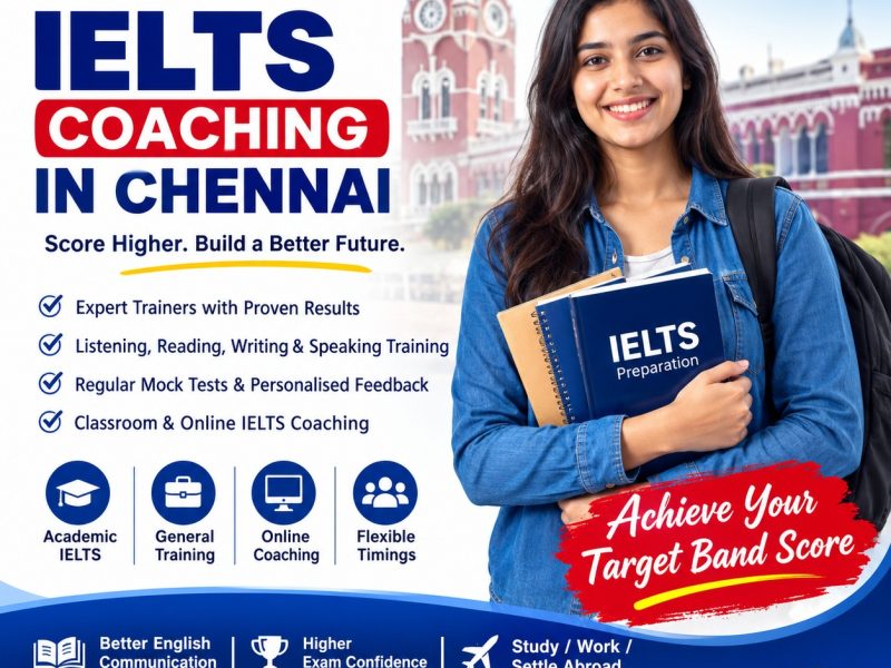 IELTS Coaching in Chennai – Expert Training for Your Target Band