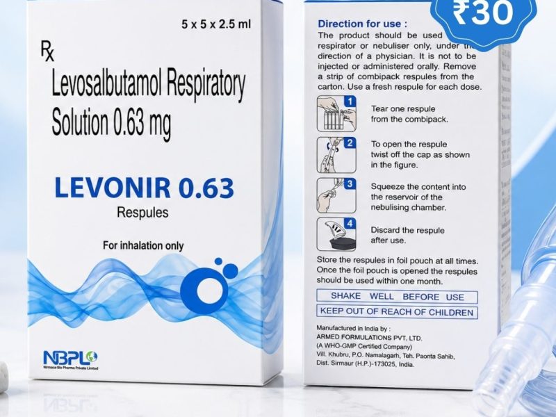 Levonir 0.63 Respules – Quality at a Fair Price
