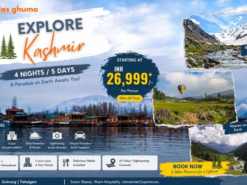 Luxury Kashmir Tour Packages | Premium Holiday Deals