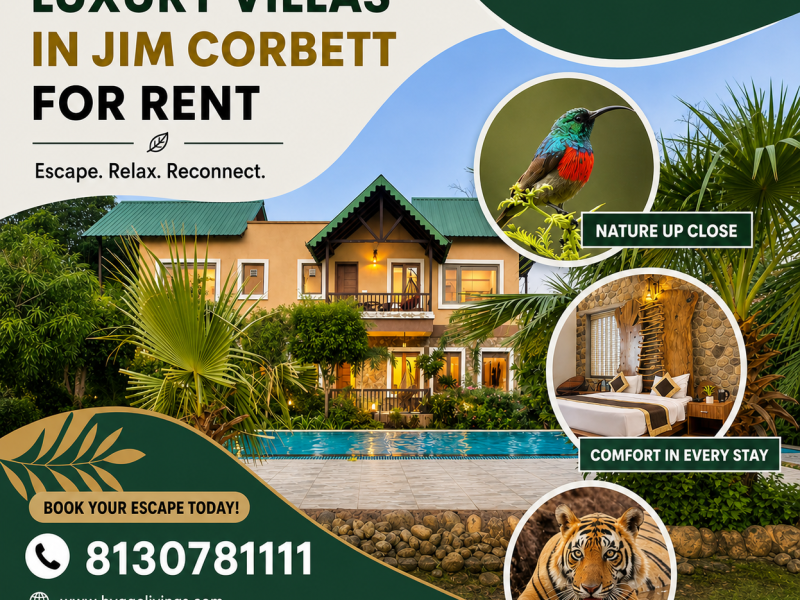 Luxury Villas in Jim Corbett – The Ideal Family Stay