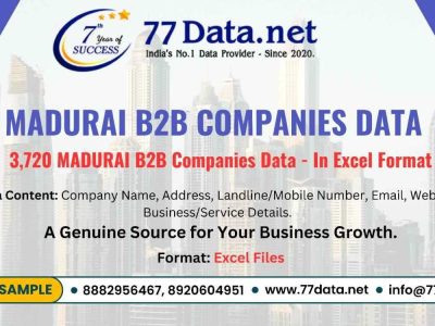 Verified List of 3000+ Companies in Madurai with Free Sample