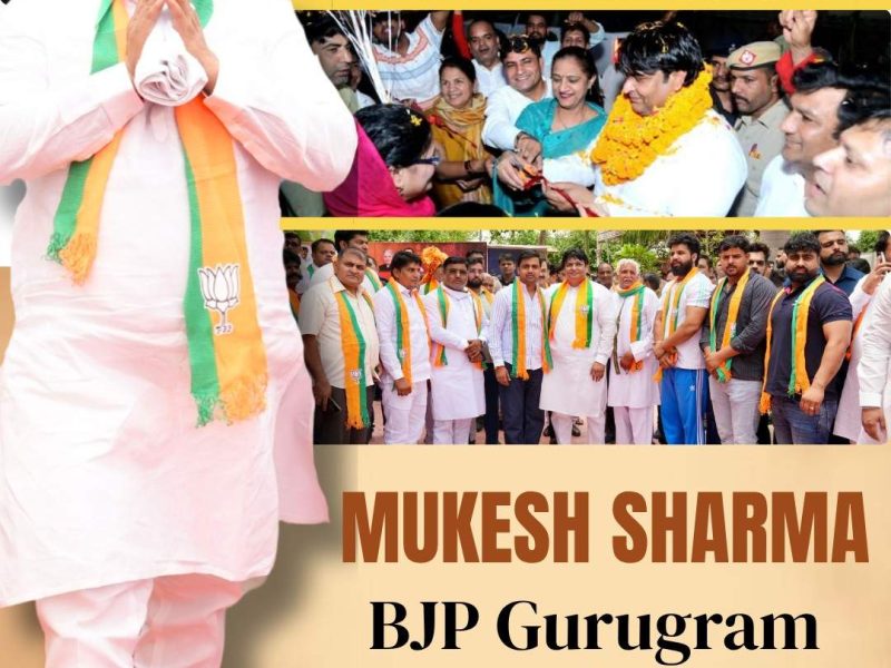 Mukesh Sharma BJP Gurugram