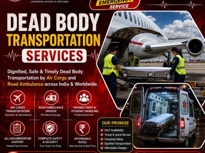 Panchmukhi Dead Body Transfer in Patna by Air Cargo- Dignified Transport across Cities