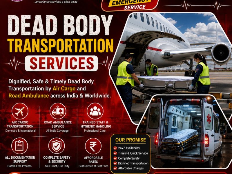 Panchmukhi Dead Body Transfer in Patna by Air Cargo- Dignified Transport across Cities
